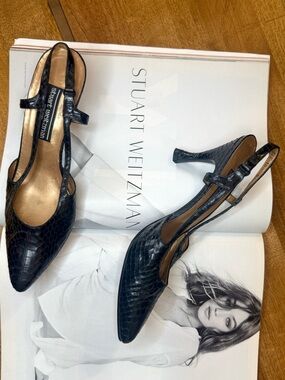 Stuart Weitzman Pointed-Toe Heels